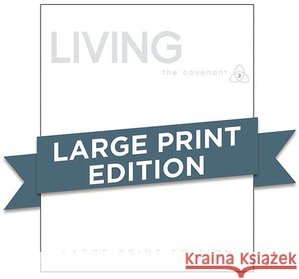Covenant Bible Study: Living Participant Guide Large Print  9781630886264 Abingdon Press - książka