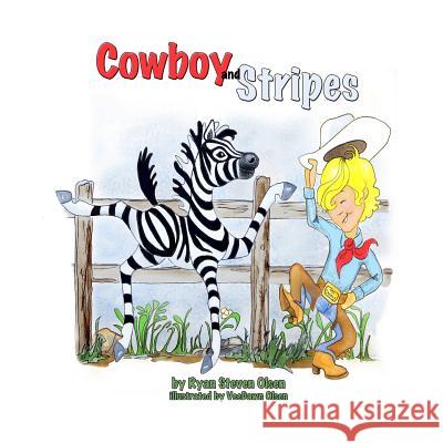 Cowboy and Stripes Veedawn Olsen Ryan Steven Olsen 9781793038746 Independently Published - książka