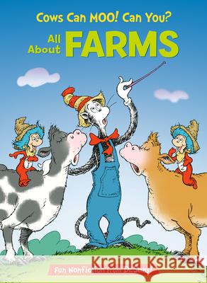 Cows Can Moo! Can You?: All about Farms Bonnie Worth Aristides Ruiz Joe Mathieu 9780399555244 Random House Books for Young Readers - książka