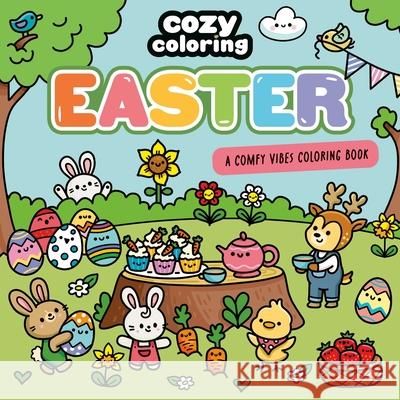 Cozy Coloring: Easter  9780063489585 Not Avail - książka