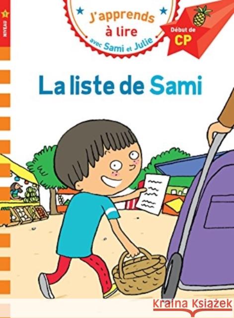 CP Niveau 1/La liste de Sami Therese Bonte 9782017012153 Hachette - Jeunesse - książka