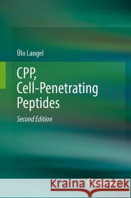 Cpp, Cell-Penetrating Peptides ?lo Langel 9783031387302 Springer - książka