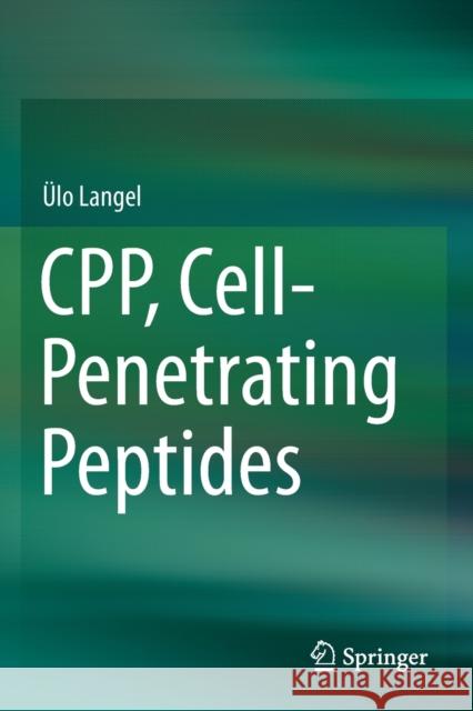 Cpp, Cell-Penetrating Peptides  Langel 9789811387494 Springer - książka