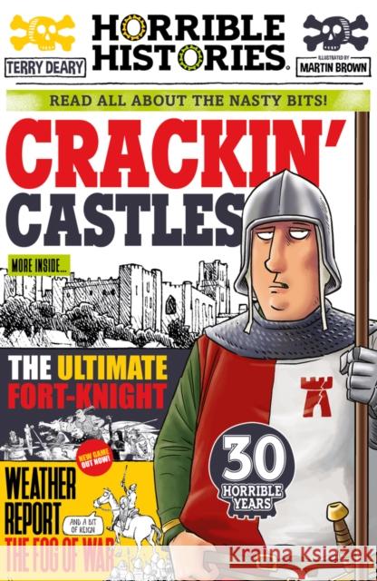 Crackin' Castles Terry Deary 9780702325168 Scholastic - książka