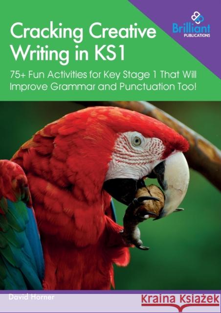 Cracking Creative Writing in KS1: 75+ Fun Activities for Key Stage 1 That Will Improve Grammar and Punctuation Too! David Horner 9780857479655 Brilliant Publications - książka