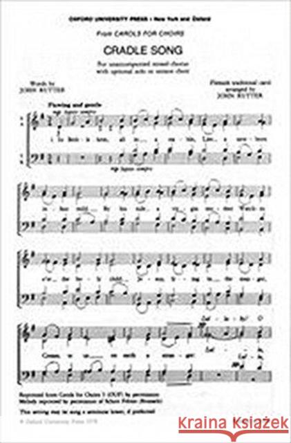 Cradle Song  9780193432192 Oxford University Press - książka