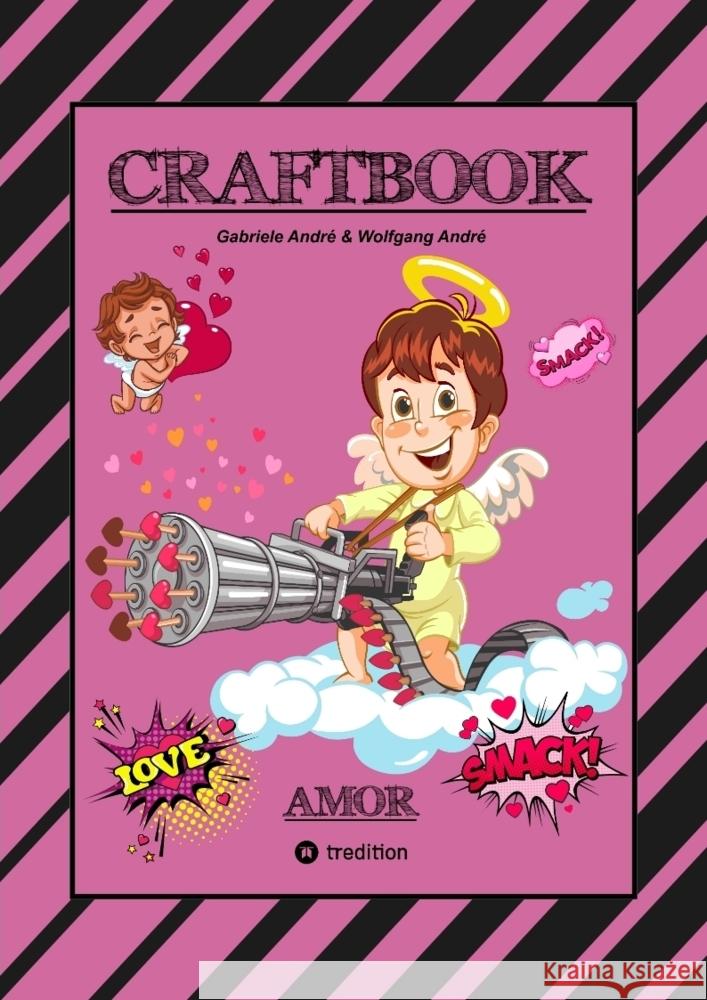 CRAFTBOOK - LIEBEVOLLE AUSMALMOTIVE - BASTELVORSCHLÄGE - GESCHENKEIDEEN - KNIFFLIGE RÄTSEL UND AUFGABEN - LUSTIGE TIERE - KIDS - PÄRCHEN André, Gabriele, André, Wolfgang 9783384016812 tredition - książka