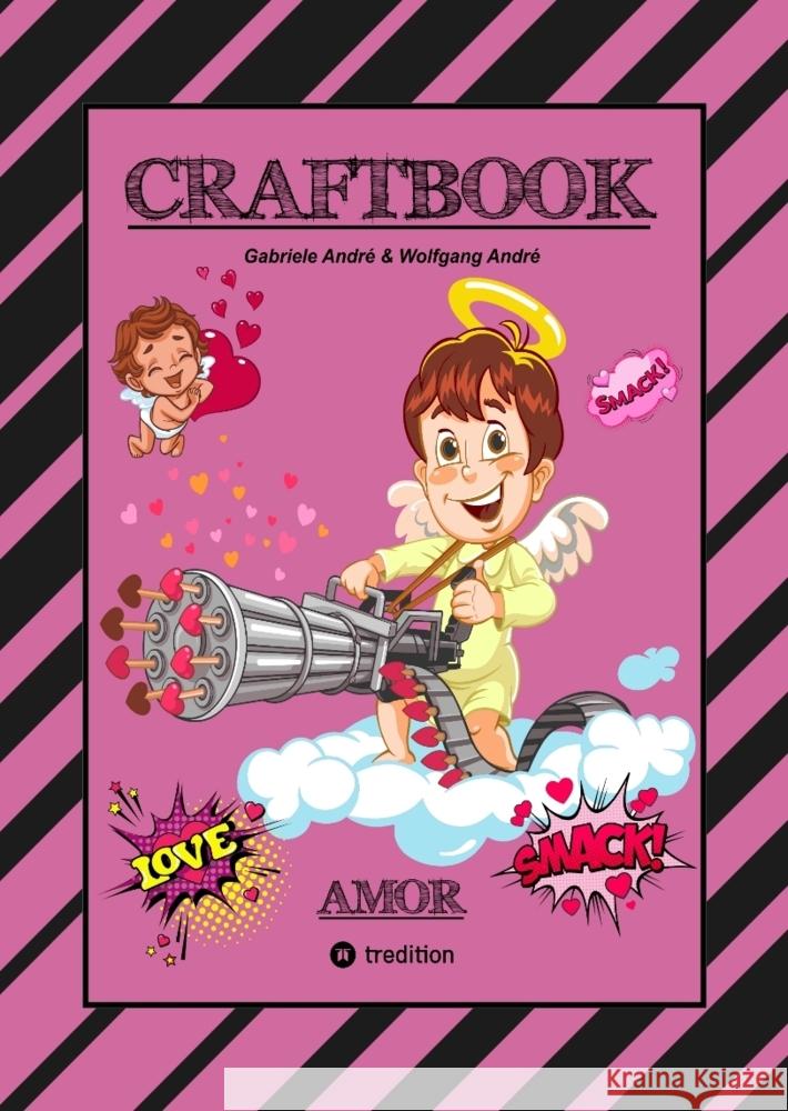 CRAFTBOOK - LIEBEVOLLE AUSMALMOTIVE - BASTELVORSCHLÄGE - GESCHENKEIDEEN - KNIFFLIGE RÄTSEL UND AUFGABEN - LUSTIGE TIERE - KIDS - PÄRCHEN André, Gabriele, André, Wolfgang 9783384016829 tredition - książka