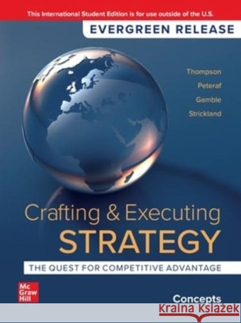 Crafting and Executing Strategy: Concepts ISE Arthur Thompson 9781266849794 McGraw-Hill Education - książka