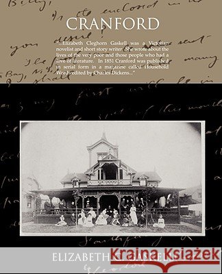 Cranford Elizabeth C. Gaskell 9781605979328 STANDARD PUBLICATIONS, INC - książka
