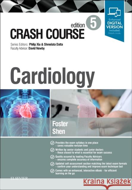 Crash Course Cardiology Thomas Foster Jasmine Shen 9780702073571 Elsevier Health Sciences - książka