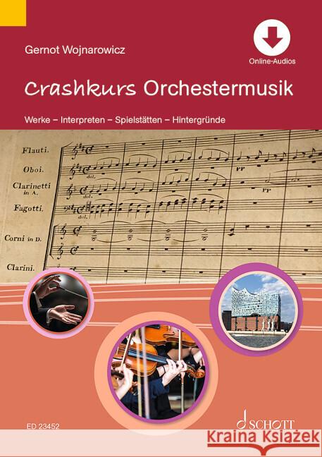 Crashkurs Orchestermusik Wojnarowicz, Gernot 9783795785086 Schott Music, Mainz - książka