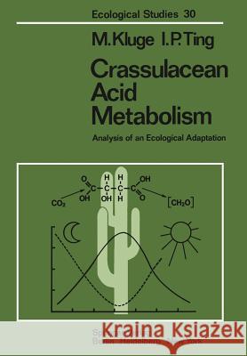 Crassulacean Acid Metabolism: Analysis of an Ecological Adaptation Kluge, M. 9783642670404 Springer - książka