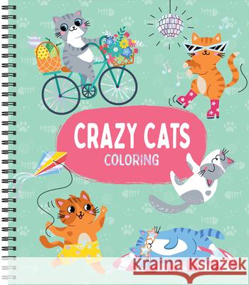 Crazy Cats Coloring New Seasons                              Publications International Ltd 9781639389841 New Seasons - książka