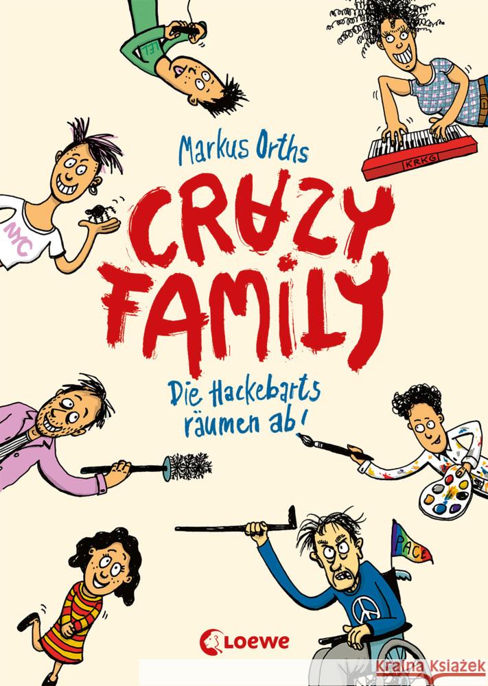 Crazy Family Orths, Markus 9783743212176 Loewe - książka