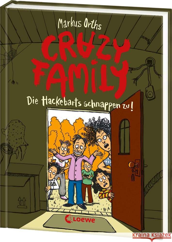 Crazy Family (Band 2) - Die Hackebarts schnappen zu! Orths, Markus 9783743218819 Loewe - książka