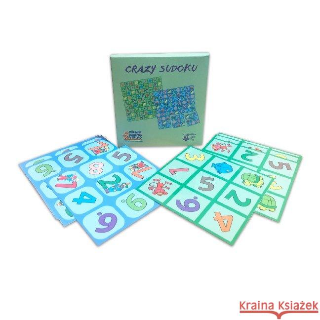 Crazy Sudoku (Spiel)  9783966221115 Kölner Lernspielverlag - książka