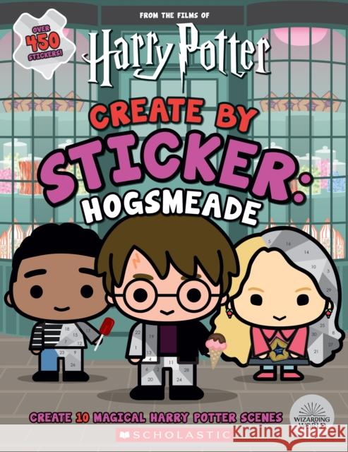 Create by Sticker: Hogsmeade Cala Spinner 9781338715972 Scholastic US - książka