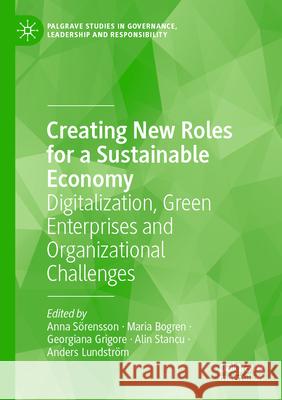 Creating New Roles for a Sustainable Economy  9783031615535 Springer Nature Switzerland - książka