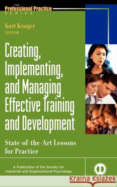 Creating Training Development Kraiger, Kurt 9780787953966 Jossey-Bass - książka