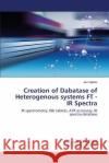 Creation of Dabatase of Heterogenous systems FT - IR Spectra Hajzler Jan 9783659817526 LAP Lambert Academic Publishing