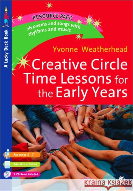 Creative Circle Time Lessons for the Early Years [With 2 CDROMs] Weatherhead, Yvonne 9781412935333  - książka