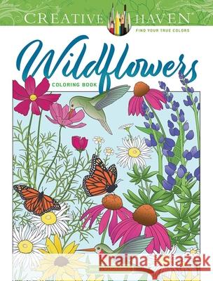 Creative Haven Wildflowers Coloring Book Jessica Mazurkiewicz 9780486849669 Dover Publications Inc. - książka