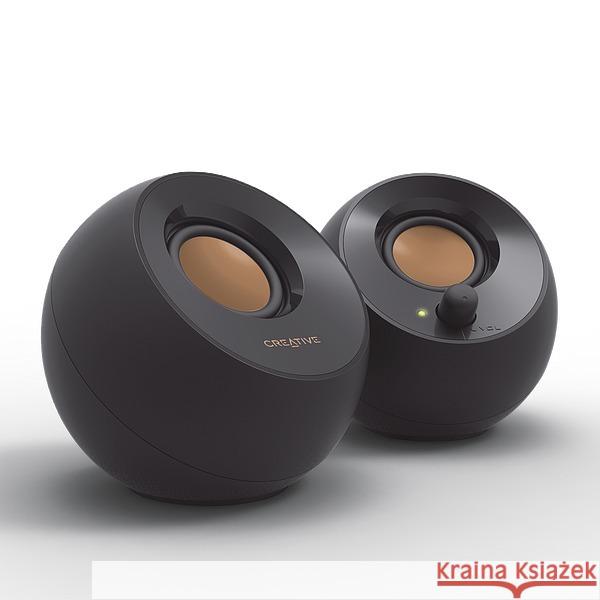 CREATIVE Pebble 2.0 USB Lautsprecher, schwarz  5390660192029 Zeitfracht Elektronik - książka