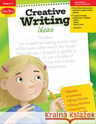 Creative Writing Ideas, Grade 2 - 4 Teacher Resource Evan-Moor Corporation 9781557996077 Evan-Moor Educational Publishers - książka