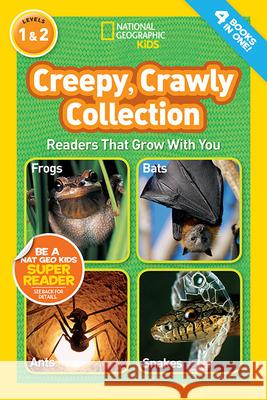 Creepy, Crawly Collection, Levels 1 & 2 National Geographic 9781426311970  - książka