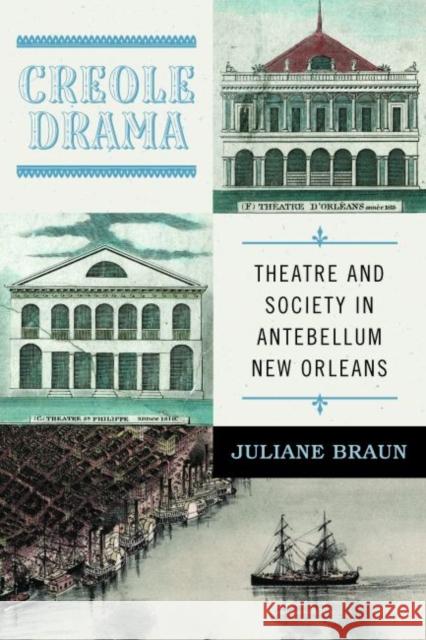 Creole Drama: Theatre and Society in Antebellum New Orleans Juliane Braun 9780813942315 University of Virginia Press - książka