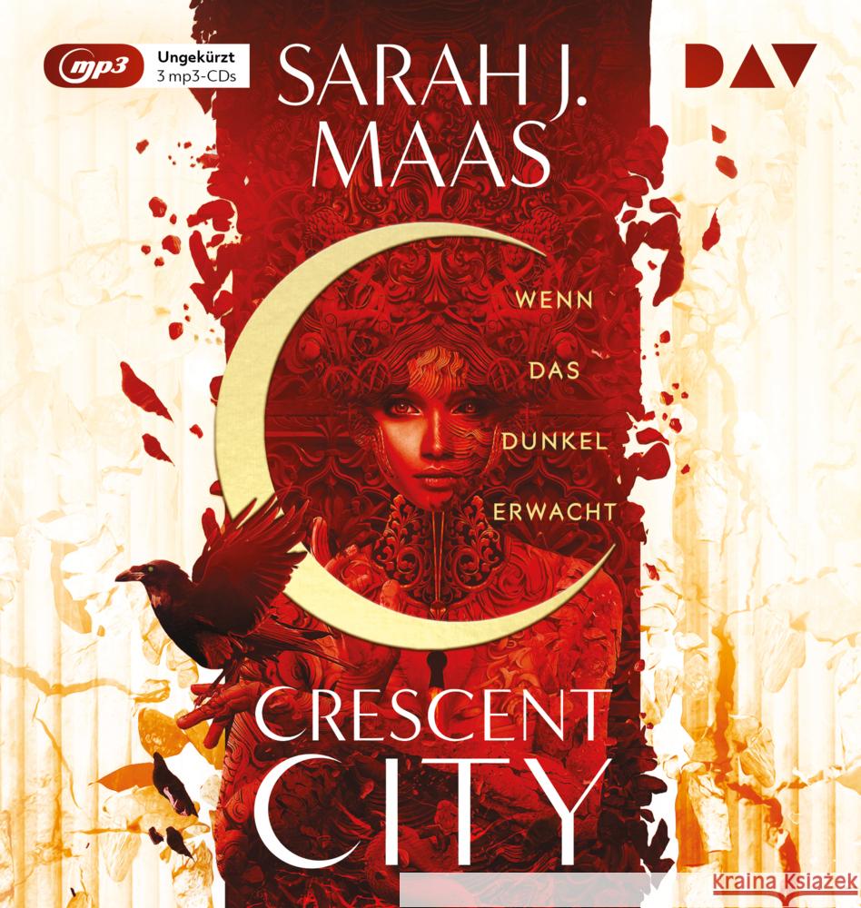 Crescent City - Teil 1: Wenn das Dunkel erwacht, 3 Audio-CD, 3 MP3 Maas, Sarah J. 9783742416162 Der Audio Verlag, DAV - książka