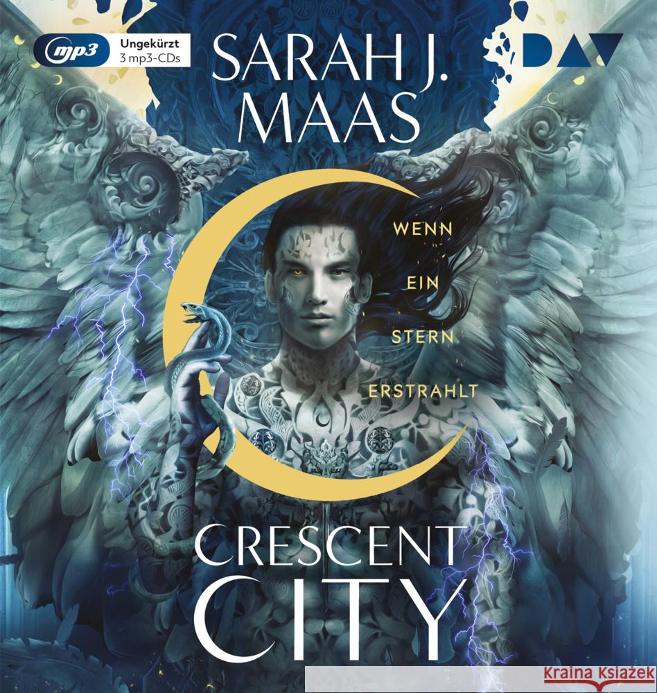 Crescent City - Teil 2: Wenn ein Stern erstrahlt, 3 Audio-CD, 3 MP3 Maas, Sarah J. 9783742416186 Der Audio Verlag, DAV - książka