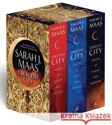 Crescent City Paperback Box Set Sarah J. Maas 9781639736386 Bloomsbury Publishing - książka
