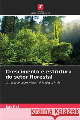 Crescimento e estrutura do setor florestal Pal, Sat 9786209298486 Edições Nosso Conhecimento - książka