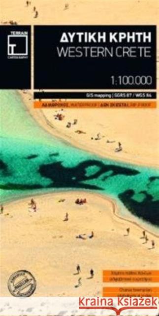 Crete Western  9789609456647 Terrain - książka