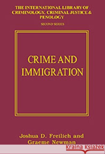 Crime and Immigration  9780754624493 Ashgate Publishing Limited - książka