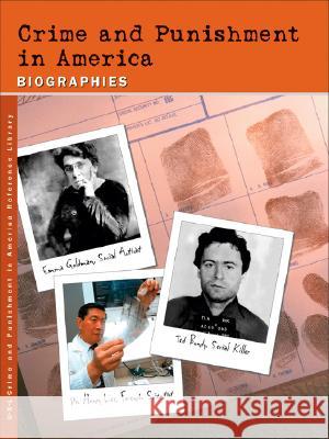 Crime and Punishment in America: Biographies Richard Clay Hanes Kelly Rudd Sarah Hermsen 9780787691677 Thomson Gale - książka