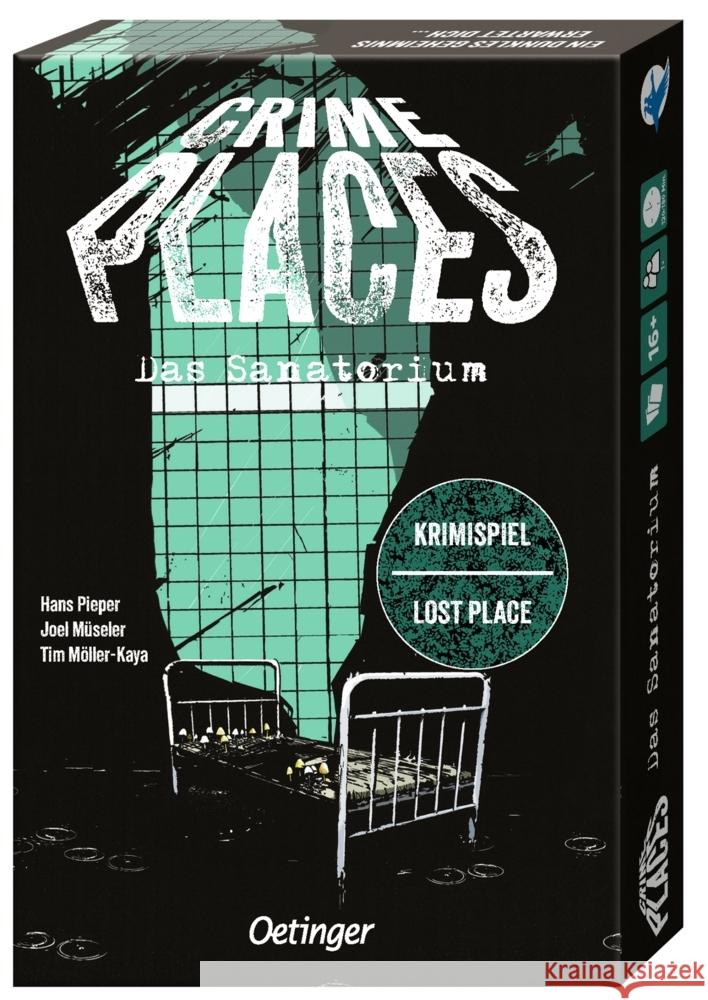 Crime Places. Das Sanatorium Pieper, Hans, Müseler, Joel 4260512188375 Oetinger - książka