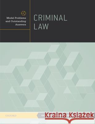 Criminal Law Kathryn K. Christopher Russell Christopher 9780195391770 Oxford University Press, USA - książka