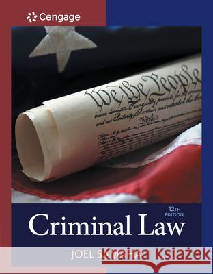 Criminal Law Joel (University of Minnesota) Samaha 9781305577381 Cengage Learning, Inc - książka