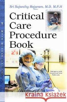 Critical Care Procedure Book S Sujanthy Rajaram 9781634824057 Nova Science Publishers Inc - książka