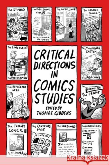 Critical Directions in Comics Studies Thomas Giddens 9781496829009 University Press of Mississippi - książka