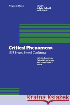 Critical Phenomena: 1983 Braşov School Conference Ceausescu 9781489966520 Birkhauser - książka