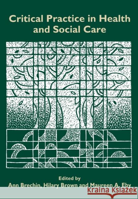 Critical Practice in Health and Social Care Ann Brechin 9780761964933  - książka