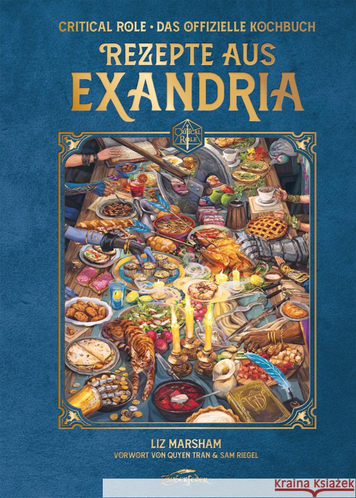Critical Role: Rezepte aus Exandria Marsham, Liz 9783964810335 Zauberfeder Verlag - książka