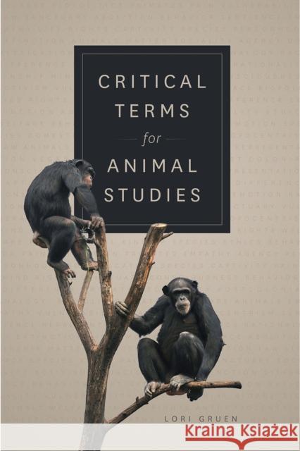 Critical Terms for Animal Studies Lori Gruen 9780226355429 The University of Chicago Press - książka