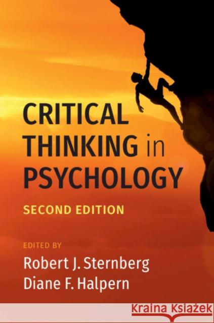 Critical Thinking in Psychology Robert J. Sternberg Diane F. Halpern 9781108497152 Cambridge University Press - książka