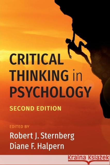 Critical Thinking in Psychology Robert J. Sternberg Diane F. Halpern 9781108739528 Cambridge University Press - książka