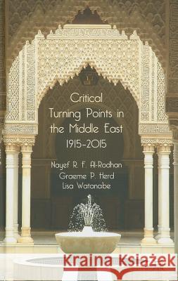 Critical Turning Points in the Middle East: 1915 - 2015 Al-Rodhan, N. 9780230251502 Palgrave MacMillan - książka